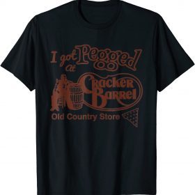 I Got At Pegged Cracker Barrel Old Country Store Vintage T-Shirt