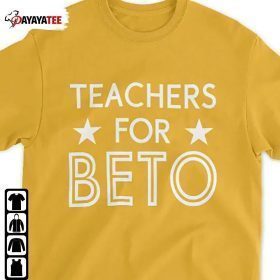 Teachers For Beto, Beto O’Rourke Teachers Amy Hoover Sanders T-Shirt