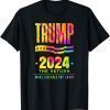 Trump 2024 The Return Make Liberals Cry Again Election Classic T-Shirt