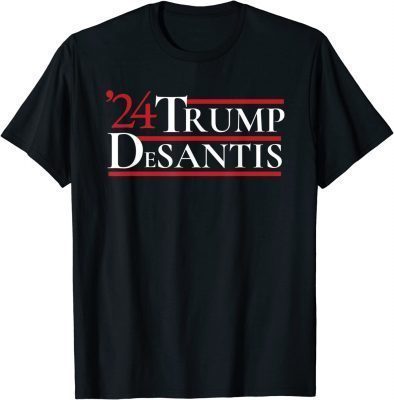 T-Shirt Trump DeSantis 2024 Presidential Campaign Ticket