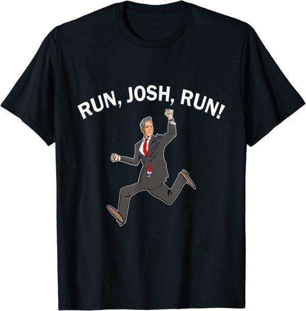 Josh Hawley Run Free Funny Josh Hawley Running T-Shirt