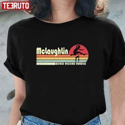 2022 Mclaughlin Us Hurdling Team New World Record Hurdles Vintage T-Shirt