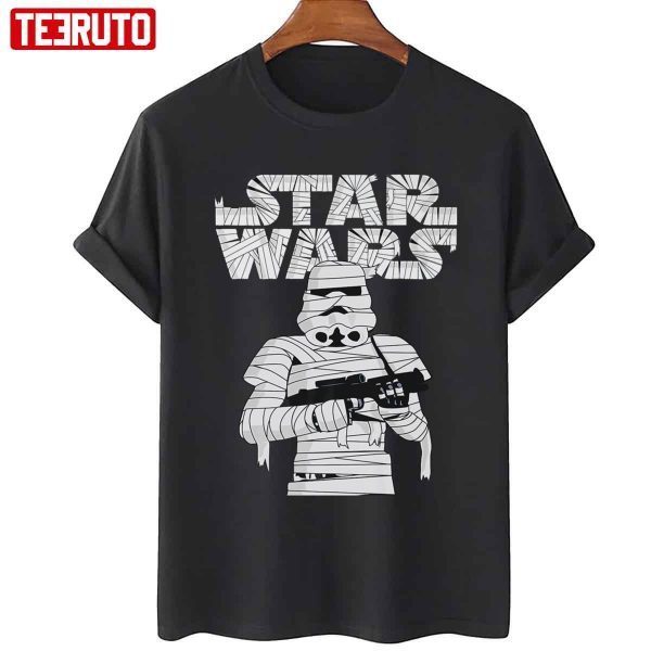 Mummy Halloween Costume Mandalorian Star Wars 2022 T-Shirt