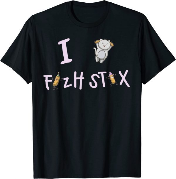 I Love Fizh Stix Vintage Shirt