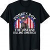 Donkey Pox The Disease Destroying America Funny Donkeypox Unisex T-Shirt