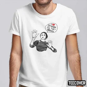 I Love Orange Tic Tac Mints T-Shirt