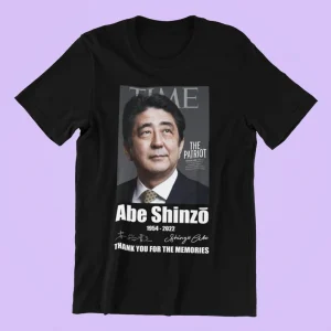 1954-2022 Shinzo Abe, Thank You for The Memories Shinzo Abe, Japan's Former Prime Minister Shirt