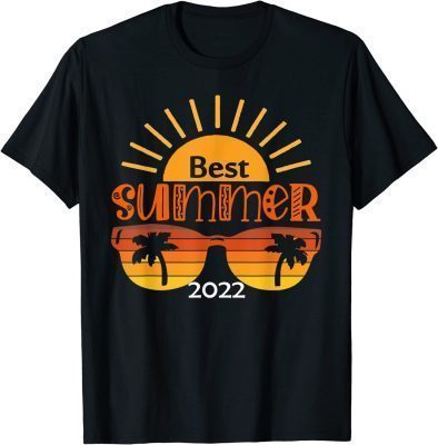 Best Summer 2022 Outfit With nice summer glasses design T-Shirt