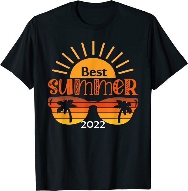 Best Summer 2022 Outfit With nice summer glasses design T-Shirt