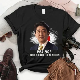 Thank You For The Memories Shinzo Abe 1954-2022 Shirts