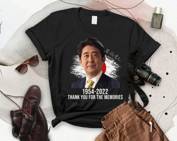 Thank You For The Memories Shinzo Abe 1954-2022 Shirts