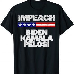 Impeach Biden Kamala Pelosi Anti Biden 2022 T-Shirt