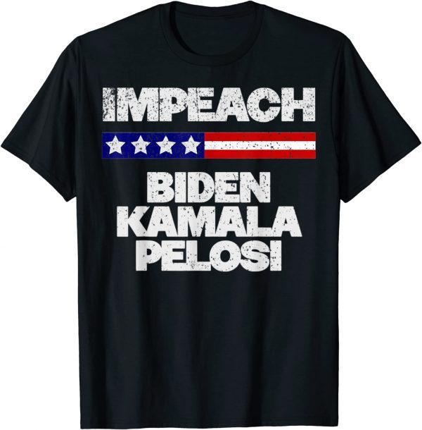 Impeach Biden Kamala Pelosi Anti Biden 2022 T-Shirt