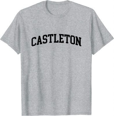 Official Castleton Athletic Arch College University T-Shirt