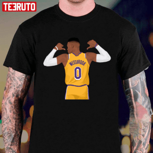 NBA Player Russell Westbrook 0 Gift T-Shirt