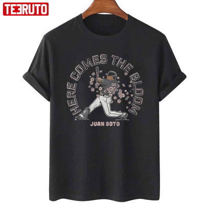 2022 Playing Juan Soto Here Comes The Bloom T-Shirt