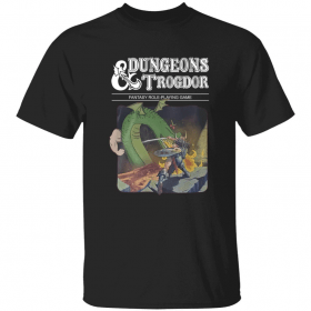 2022 Dungeons and trogdor fantasy role playing game Funny T-Shirt