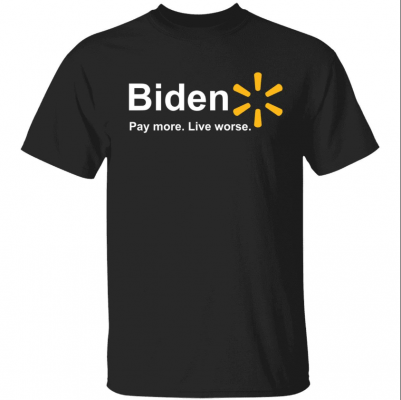 Biden pay more live worse Classic T-Shirt