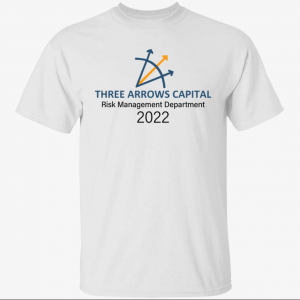 Classic Three arrows capital risk management department TShirt