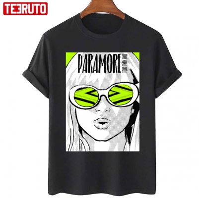 Girl With Eyeglass Paramore Unisex Shirts
