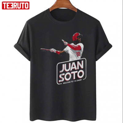 Welcome To The Show Juan Soto Baseball Unisex T-Shirt