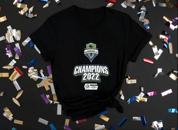 Seattle Sounders ,Champions 2022 Concacaf Champions League T-Shirt