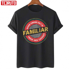 2022 Familiar What We Do In The Shadows Vintage Unisex T-Shirt