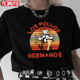 2022 Retro Los Pollos Hermanos Los Pollos Graphic T-Shirt