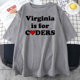 T-Shirt Virginia Is For Coders