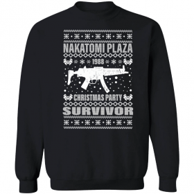 Nakatomi plaza christmas party survivor Christmas Gift T-Shirt