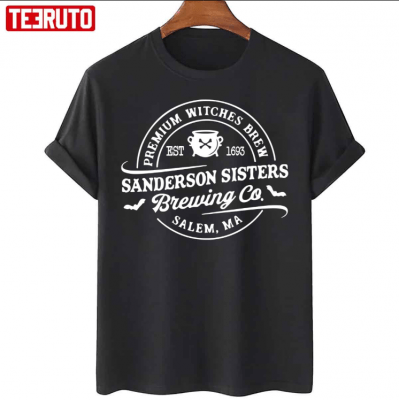 Sanderson Sisters Witches Brewing Co Hocus Pocushalloween Witch 2022 T-Shirt
