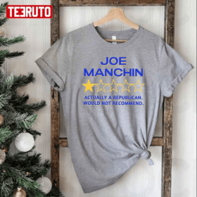 Official Joe Manchin Review Rating Graphic T-Shirt