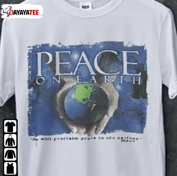 Vintage Hailey Peace On Earth 2022 Shirt