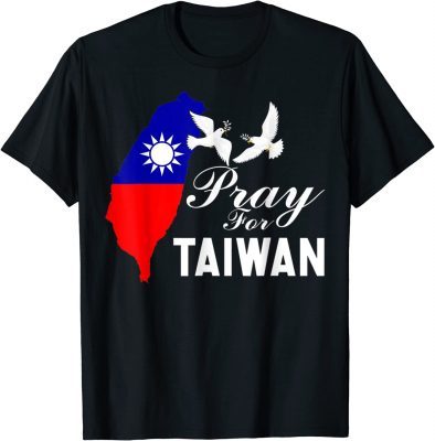 Pray For Taiwan Support Taiwanese Flag Heart Classic T-Shirt