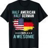 Official Half American Half German T-Shirt