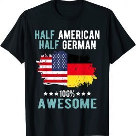 Official Half American Half German T-Shirt