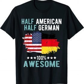 Official Half American Half German T-Shirt