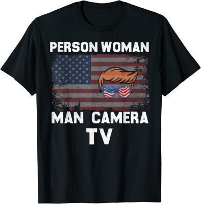 Person, Woman, Man, Camera, Prison american T-Shirt