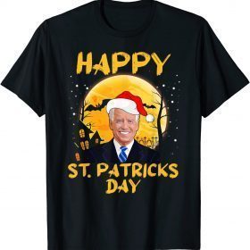 Joe Biden Confused Halloween St Patrick Funny Anti Biden 2022 T-Shirt