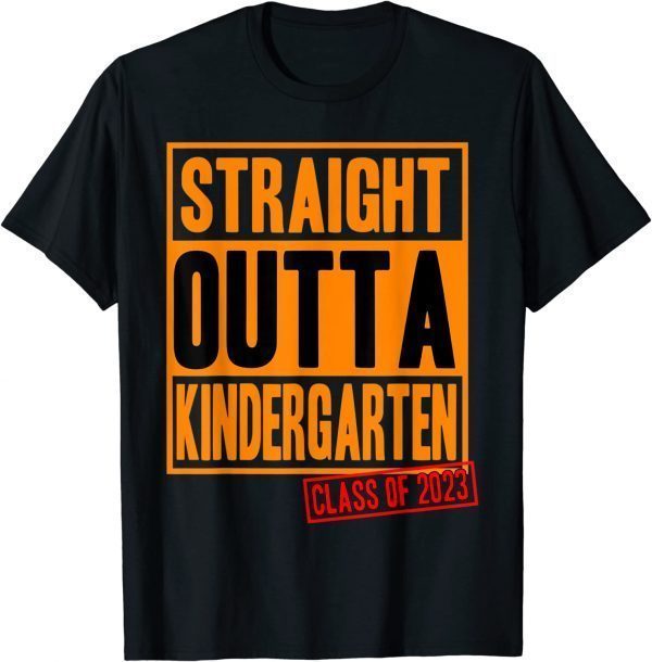 Straight Outta Kindergarten Unisex T-Shirt