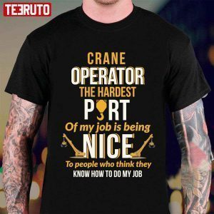 Crane Operator T-Shirt