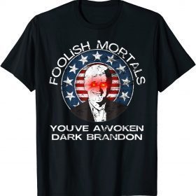 Dark Brandon Rising Saving America Funny Liberal Pro Biden 2022 T-Shirt