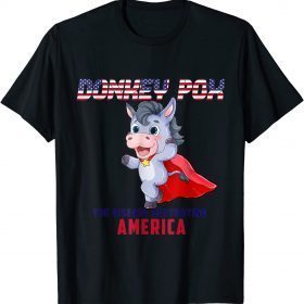 Funny Donkey Pox The Disease Destroying America Funny Anti Biden T-Shirt