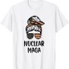 2022 Nuclear Maga Messy Bun T-Shirt