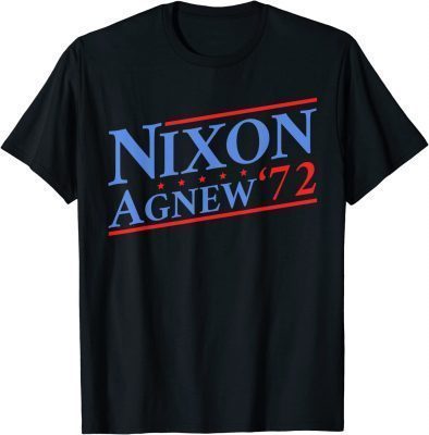 RICHARD NIXON AGNEW, NIXON 1972 ELECTION CAMPAIGN Shirt