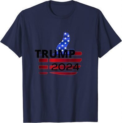 Diva Duds TRUMP 2024 Thumbs Up T-Shirt