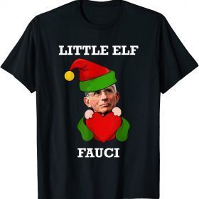 Little Elf Fauci Doctor Dwarf Leprechaun Dr Fauci T-Shirt