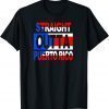 Classic Straight Outta Puerto Rico, Puerto Rican lover Flag T-Shirt