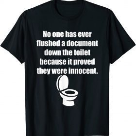 Funny Trump Toilet Documents T-Shirt