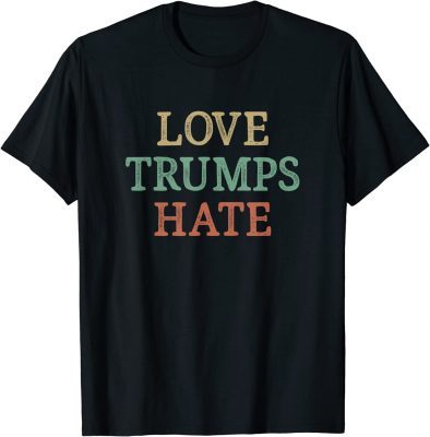 Love Trumps Hate Vintage T-Shirt